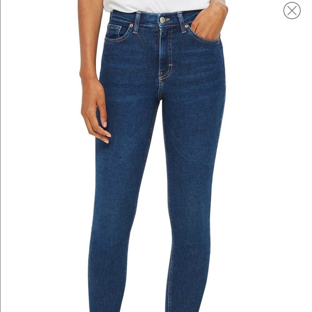 Top shop Jamie moto Jeans
